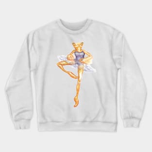 ballerina frog Crewneck Sweatshirt